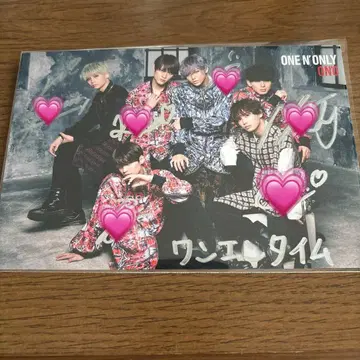ONE N' ONLY 원엔 타임 친필 사인 엽서
