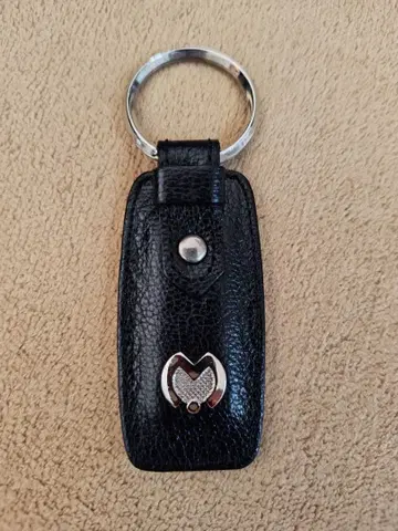 밀라숀 블랙 가죽 키링