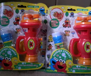 SESAME STREET 트럼펫 버블 메이커 USJ 전동 샤봉