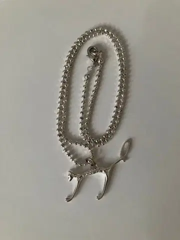 아사이 켄이치 디자인 굿즈 / 오샤레 캣 목걸이 미사용품