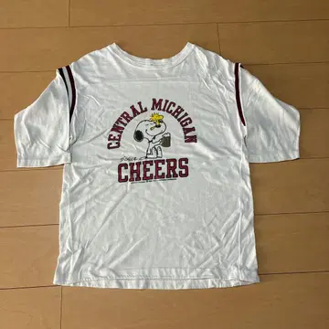 USA제 70s ARTEX 스누피 염색 칼리지 풋볼 XL