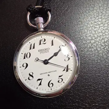 SEIKO precision 수동 와인딩 회중시계