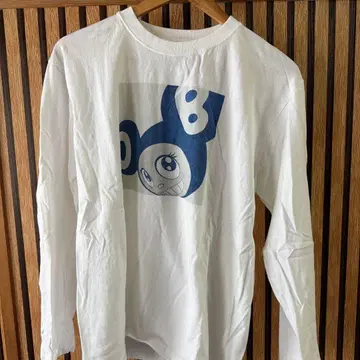 카이카이키키 긴팔 T셔츠 프린트 모노노케 교토 L 화이트