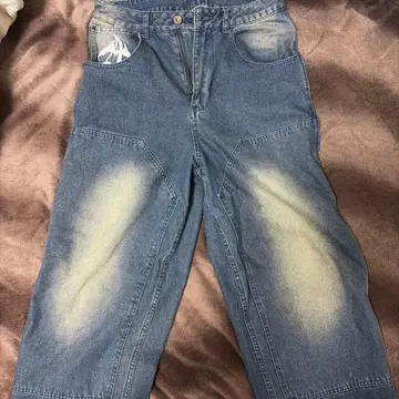 ANTIMID 더블니 데님