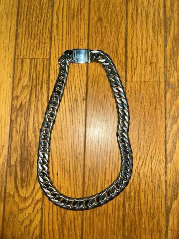 금속제 체인 링크 목걸이 60cm