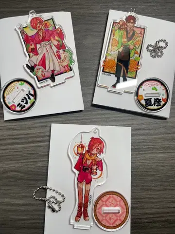 지박소년 하나코 군 아크릴 스탠드 키링 미츠바 나츠히코 세트