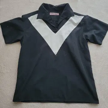 PEPPERMINT 반팔 셔츠 블랙/화이트 로카빌리