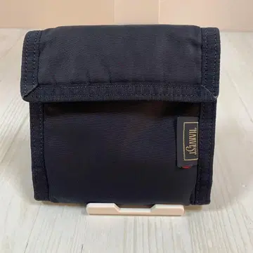 N [HARVEST LABEL] 이단 접이식 지갑 네이비