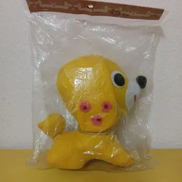 쇼와 레트로 펠트 강아지 봉제 인형