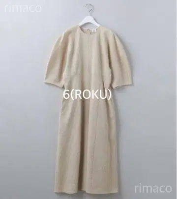 6(ROKU) COTTON DOBBY DRESS/원피스