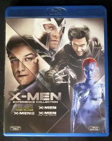 외국 영화 Blu-ray 엑스맨 엑스피리언스 컬렉션