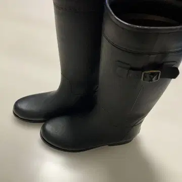 a.v.v 버클 포함 블랙 롱 레인부츠 장화 24.0cm