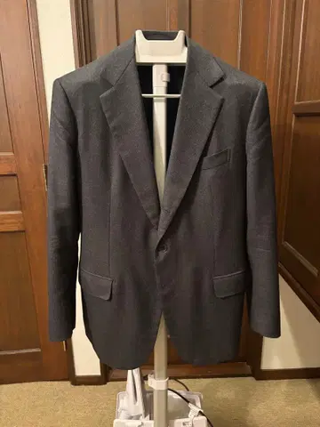 페코라 긴자 그레이 플란넬 수트