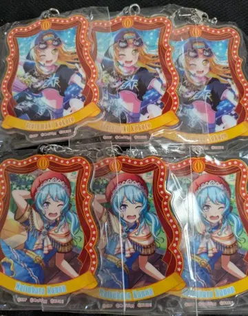 BanG Dream 뱅드림 아크릴 키링 츠루마키 코코로 마츠바라 카논