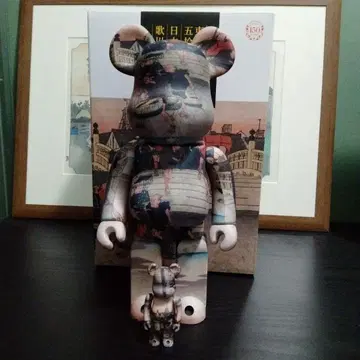 베어브릭 100% & 400% 우타가와 히로시게 일본교