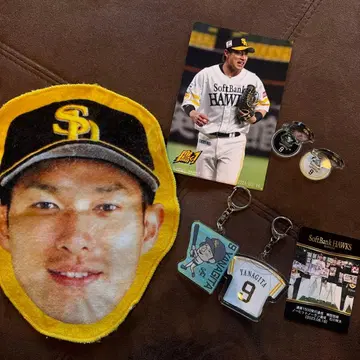 소프트뱅크 호크스 야나기타 유키 굿즈 세트
