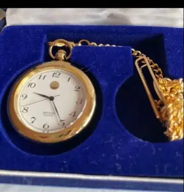 RICOH 회중시계 골드 컬러 메탈