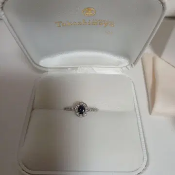 타카시마야에서 구매, 한 번 사용 알렉산드라이트 반지 12호