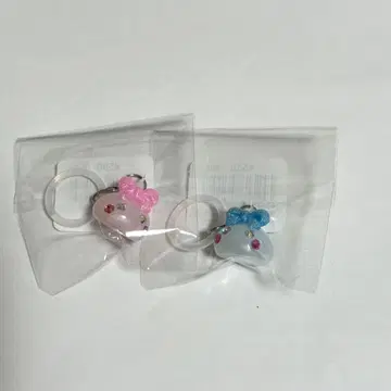 [미개봉 새상품] 핑크 펄 호페짱 메지루시 액세서리 산호석 스카이블루