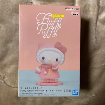산리오 캐릭터즈 Fluffy Puffy 헬로키티 피규어