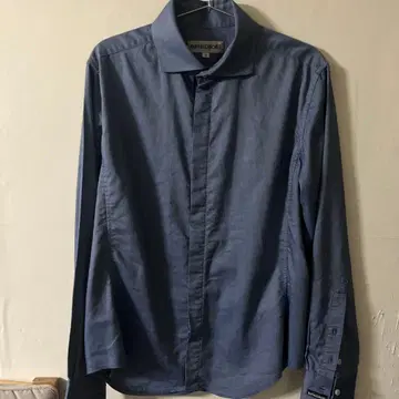 BUFFALOBOBS 파랑 긴팔 셔츠 사이즈 3