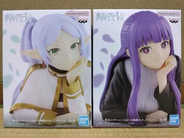 장송의 프리렌 뺨에 댄 흉상 피규어 프리렌 페른 2종