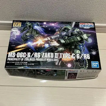 HG 1/144 MS-06C/R6 ZAKU II TYPE C-6/R6