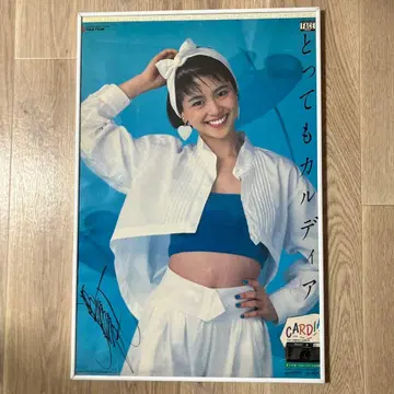 포스터/코이즈미 쿄코/후지필름 [ 칼디아 ] /B2판/프레임 포함