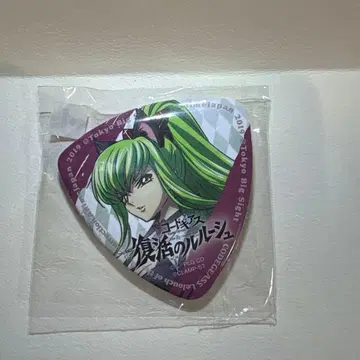 코드기어스 부활의 를르슈 애니메 재팬 캔뱃지 C.C.