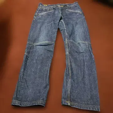 웨스트 라이드 입체 재단 데님 w33 지퍼 플라이 셀비지