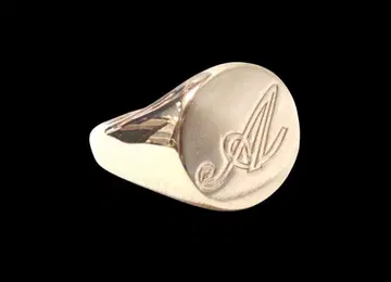 랄프 로렌 반지 시그넷 반지 A 14호 골드색 골드 컬러