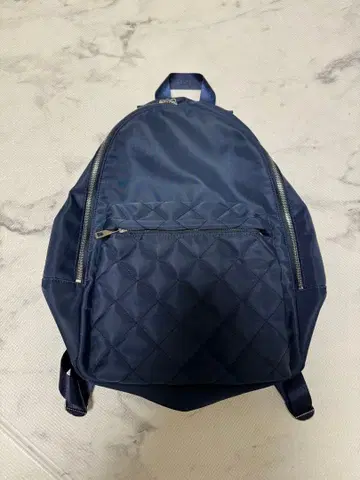Ray BEAMS 네이비 퀼팅 백팩