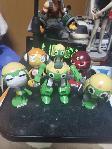 선착순 SALE! 개구리 중사 케로로 프라모델 5체 세트