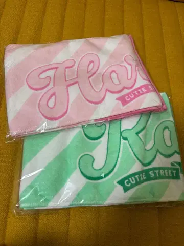 CUTIE STREET 타월 사쿠라바 하루카 이타쿠라 카나