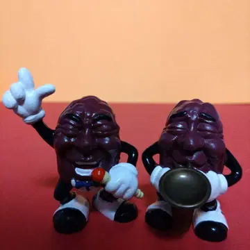 5 캘리포니아 레이즌 가수 트럼펫 2체 세트 밀토이