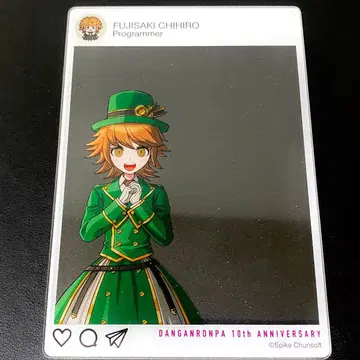 단간론파 대동창회 드레스업 아크릴 포토 카드 후지사키 치히로 후지사키