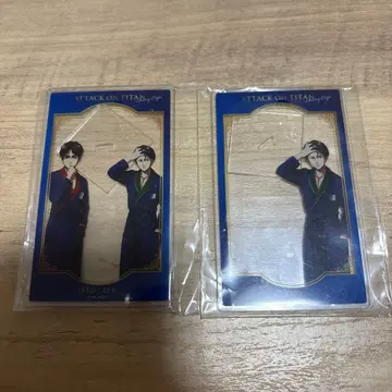 진격의 거인 리바이 룸웨어ver. 아크릴 카드 엘렌 받침대 포함