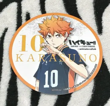 하이큐!! 히나타 쇼요 코스터 애니메이트 상반신 NOTFORSALE