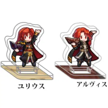 FEH 성전 트라키아 알비스 율리우스 아크릴 스탠드 2점 미사용품