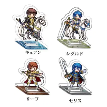 FE 성전 트라키아 시구르드 큐안 세리스 리프 아크릴 스탠드 4점 미사용
