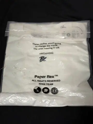 PRX White 티셔츠 S 사이즈 Valorant 발로란트