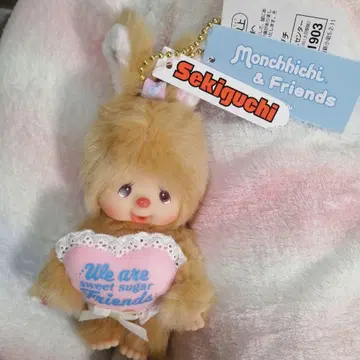 몽치치 스위트 슈가 키체인 침탄 마스코트 봉제 인형
