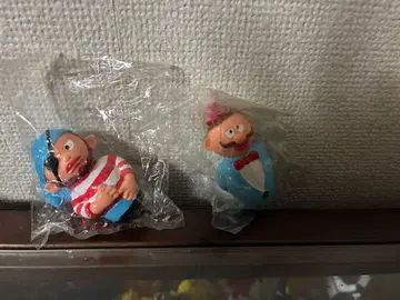 훗카리 효탄섬 손가락 인형 2점 당시 물건 후지 컬러