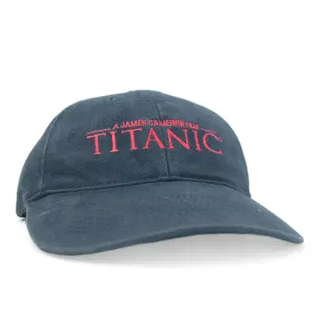 1999년 TITANIC 빈티지 캡 블랙 판촉 영화 무비