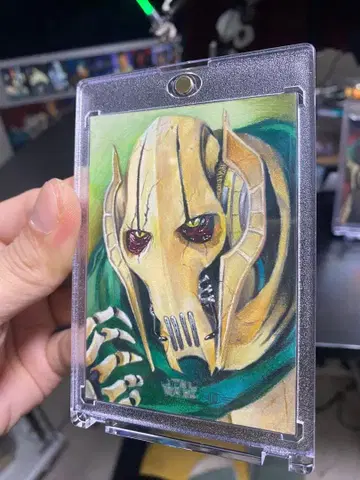 Star Wars 그리버스 grievous sketch topps