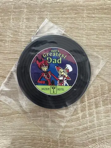 HAZBIN HOTEL 제일복권 G상 레코드풍 러버 코스터