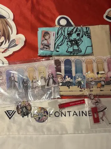 하츠네 미쿠 HOTEL VILLA FONTAINE 콜라보 굿즈