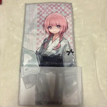 카미츠바키시 건설 중. 카미츠바키 극락탕 콜라보 타월 모리사키 카호 카후