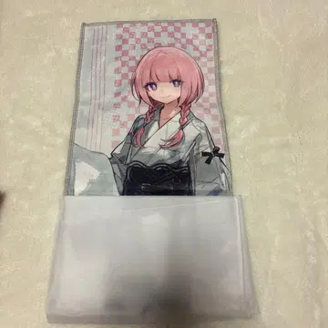 카미츠바키시 건설 중. 카미츠바키 극락탕 콜라보 타월 모리사키 카호 카후