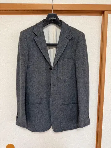 MOON x Mr.BATHING APE 그레이 테일러드 자켓